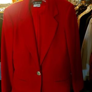 Red blazer